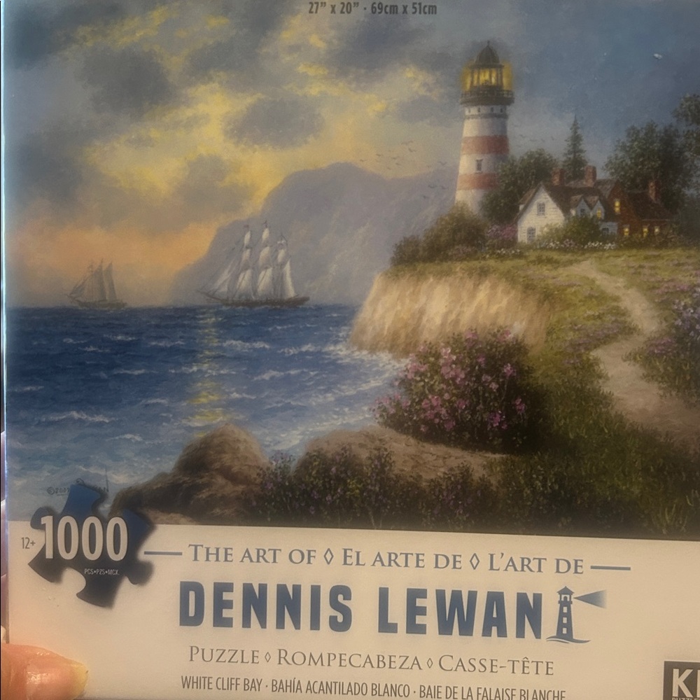 NWT White Cliff Bay Puzzle - 1000 Pieces
